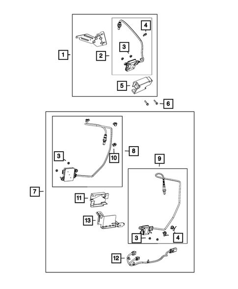 Sensors for 2015 Jeep Grand Cherokee #7