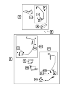 68189087AA - Electrical: Clip for Mopar Image