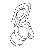 8553502200 - Body: Power Outlet Cover for Toyota Image