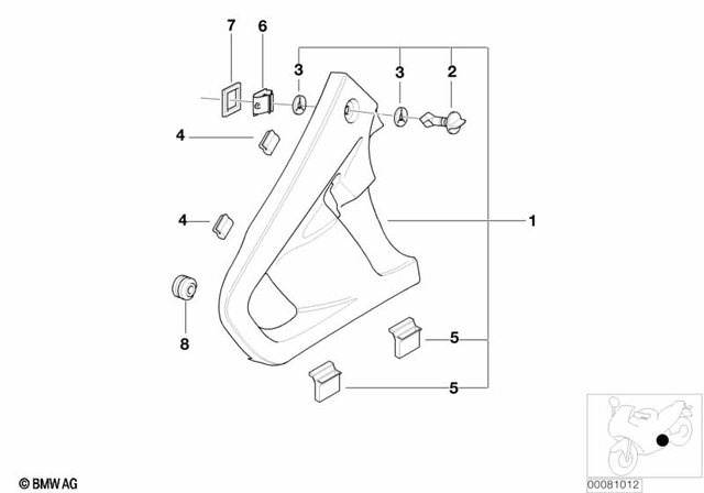 64311392808 - : Gasket - 765Mm for BMW-Motorrad Image