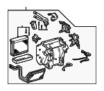 8705060200 - HVAC: Evaporator Assembly for Lexus: GX470 Image