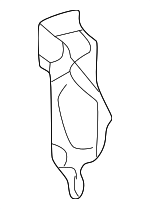 6164602050 - Body: Inner Wheelhouse Gusset for Toyota: Corolla, Matrix Image