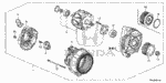 31101RCBY01 - Engine: ROTOR ASSY. for Honda Image