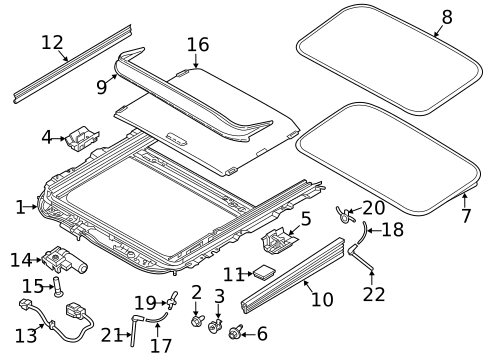 Sunroof for 2017 Volvo S90 #0