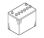 80124FWB - : Vehicle Battery for Mazda: 3, 5, 6, CX-5, CX-7, CX-9, CX-90, Millenia, MPV Image