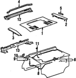 6440317010 - Body: Engine Lid for Toyota Image