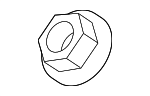 JFX11605E - Electrical: Mount Bolt Nut for Jaguar Image