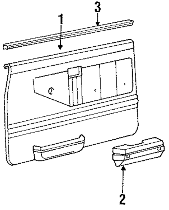 MB524181 - Body: Armrest for Mopar Image