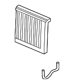80215SJAA02 - HVAC: Evaporator Core for Acura: RL Image