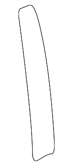 72430STXA01ZC - Body: Applique for Acura: MDX Image