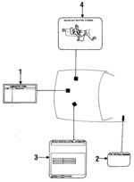 520333002 - : Tire Info Label for Hyundai Image