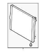 17117807624 - Cooling System: Radiator Assembly for BMW: X5, X6 Image