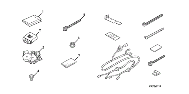 Back-UP Sensor (2) (Attachment) for 2007 Acura TL #0