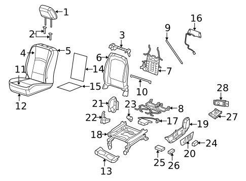 Power Seats for 2012 Ram 2500 #1