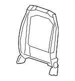 68050474AB - Body: Seat Back Frame for Mopar Image