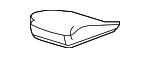 68050652AA - Body: Seat Cushion Pad for Dodge: Ram 1500, Ram 2500, Ram 3500 | Ram: 1500, 2500, 3500 Image