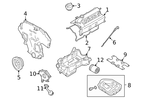 Engine Parts for 2022 Nissan Sentra #1