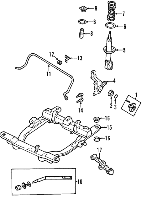 あすかページ Front Suspension for 2005 Kia Sedona | OEM Parts Online