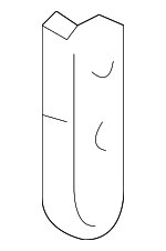 75450SAA013 - Body: Pressure Vent for Acura: MDX, RDX, TL, ZDX Image