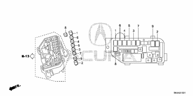Control Unit (Engine Room) (2) for 2014 Acura TL #0