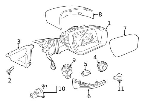Mirrors for 2021 Land Rover Range Rover #0