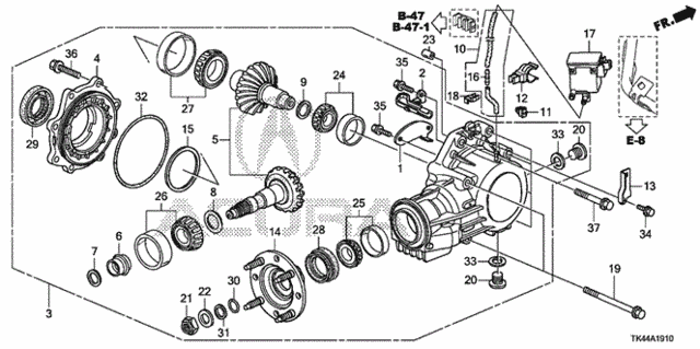 AT Transfer (6AT) for 2012 Acura TL #0