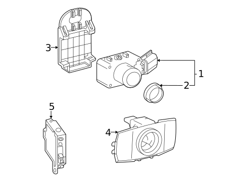 Electrical Components for 2020 Toyota Mirai #0