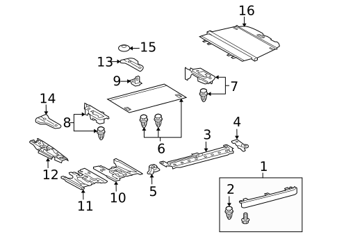 Interior Trim - Rear Body for 2018 Lexus GX460 #0