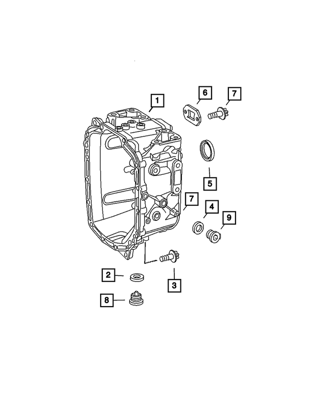 5133840AA - G56; 6-Speed; Manual Transmission: O Ring for Mopar Image