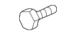 N98911503 - Electrical: Seat Belt Assembly Bolt for Volkswagen: EuroVan Image