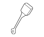 70385774301C - Electrical: Buckle for Volkswagen: EuroVan Image