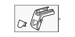 721230E220 - Body: Track End Cover for Toyota: Grand Highlander Image