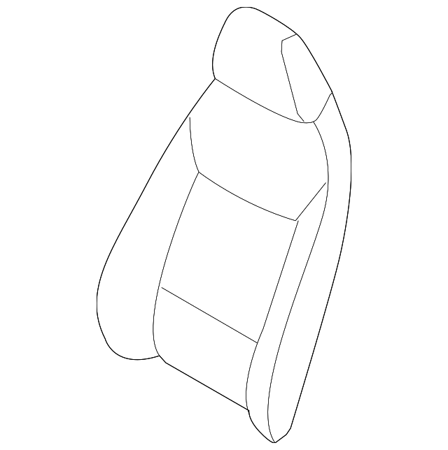Seat Back Cover - BMW (52-10-7-213-916)