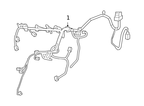 Wiring Harness for 2015 Jeep Compass #0