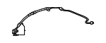 53713SDCA02 - Steering: Power Steering Pressure Hose for Acura Image