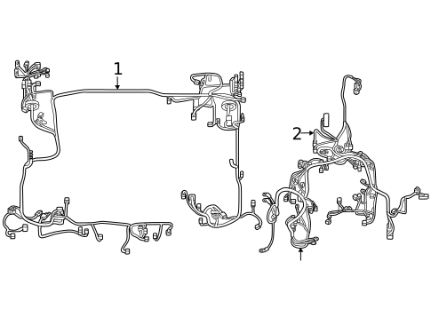 Wiring Harness for 2023 Lexus LX600 #0