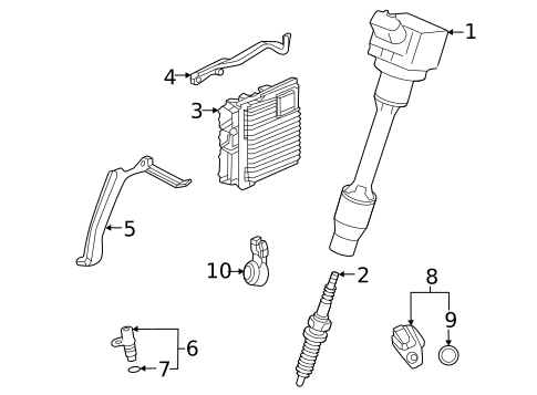 Control Modules for 2025 Toyota Highlander #0