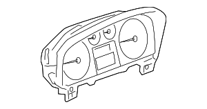 22806775 - : Part# 22806775 F Cluster for Cadillac: Escalade, Escalade ESV Image