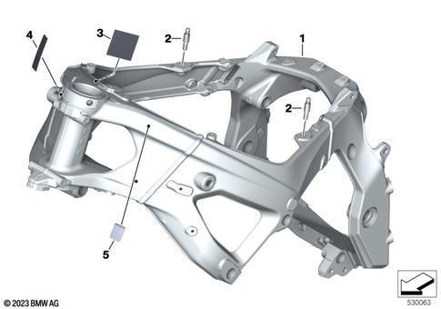 Motorcycle Frame for 2020 BMW-Motorrad S 1000 RR #3