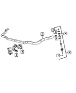 V5170290AD - Front Suspension: Stabilizer Bar Link Kit for Dodge: Ram 1500 | Ram: 1500, 1500 Classic Image