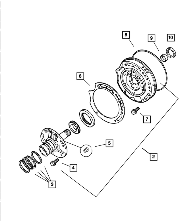 4800379AA - Automatic Transaxle 4 Speed: Front Pump Bushing for Mopar Image image