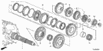 23221RK6000 - Transmission - Manual: COUNTERSHAFT for Acura Image