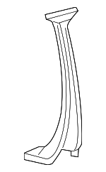 15719814 - Body: Pillar Reinforced for Chevrolet: Blazer, S10 | GMC: Jimmy, Sonoma | Oldsmobile: Bravada Image