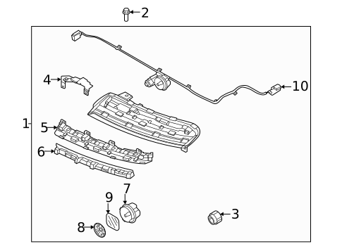 Daytime Running Lamp Components for 2025 Kia Seltos #0