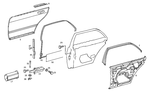 1267320609 - Doors: Paneling for Mercedes-Benz Image