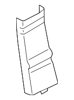 51439804671 - : Lower Center Pillar Trim for Mini: Cooper Countryman Image