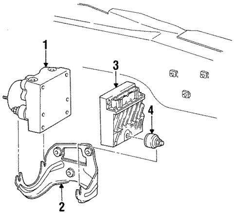 Anti-Lock Brakes for 1996 Mercury Sable #0