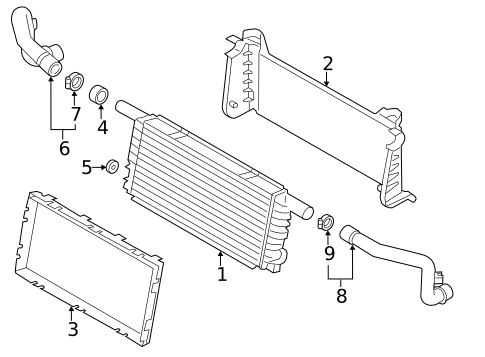 Radiator & Components for 2016 Porsche 911 #2