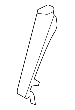 82556SNAA01 - Body: Outer Cushion for Honda: Civic Image