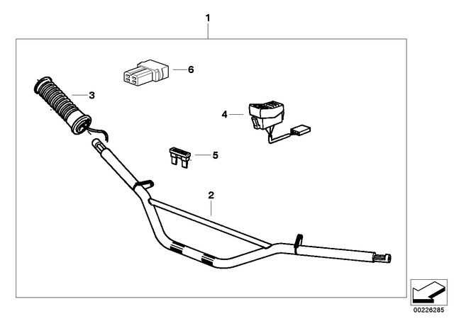 61131394461 - : Fuse for BMW-Motorrad Image